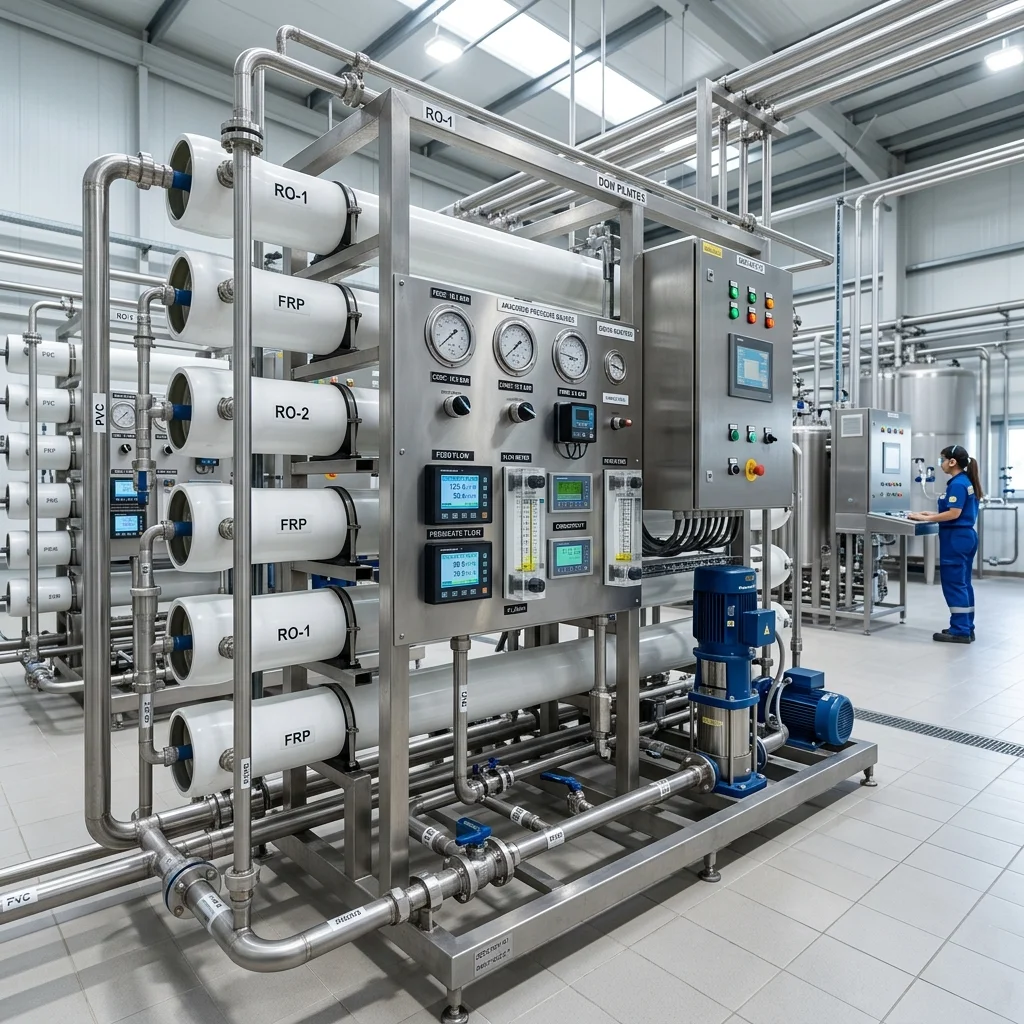 กรองละเอียดพิเศษ Reverse Osmosis (RO 0.0001 ไมครอน)