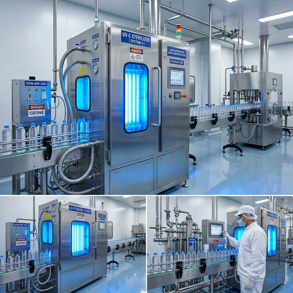 การฆ่าเชื้อด้วยแสง UV และระบบโอโซน (UV & Ozone)